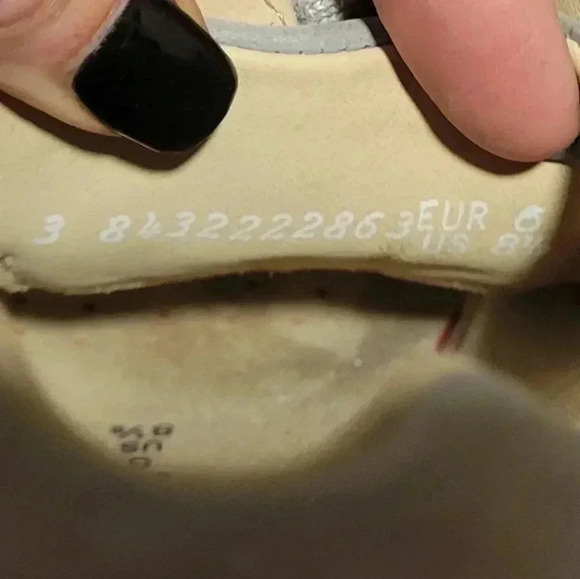 Mephisto Rebeca Perf- 6905 Light Grey Bucksoft Comfort Shoes sz 8.5 - Picture 7 of 12